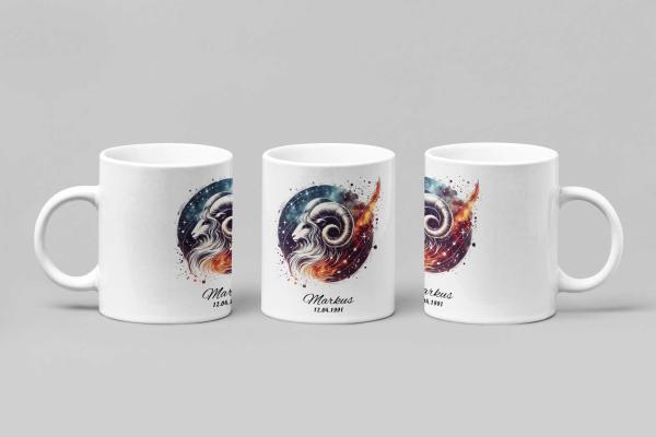 Tasse Sternzeichen - Widder05